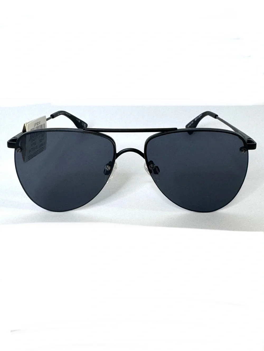 LE SPECS The Prince Matte Black Smoke Mono Sunglasses